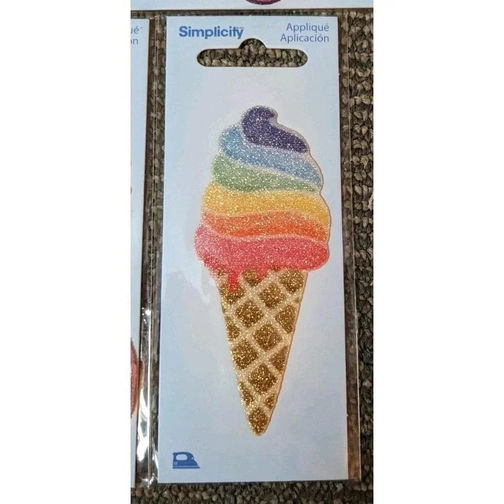 Lot of 14 Pride Appliques Iron On Patches Rainbow Love Unicorn New Simplicity